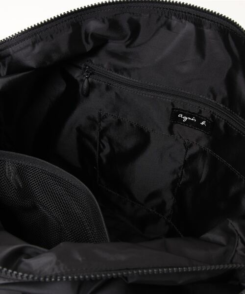 agnes b.(アニエスベー)の「2wayボストンバッグ (QAT01-01)(ボストンバッグ・レディース・ブラック・FREE)」の13枚目の写真