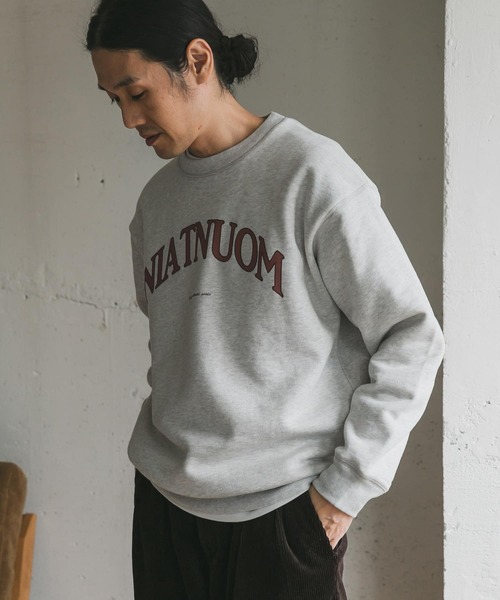 URBAN RESEARCH DOORS（アーバンリサーチドアーズ）の「裏起毛カレッジプリントスウェット（スウェット・メンズ・ネイビー/グリーン/ホワイト系その他・40/38）」の20枚目の写真