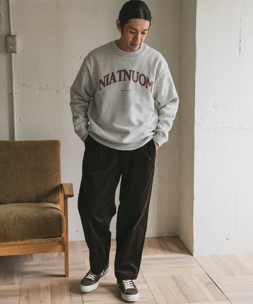 URBAN RESEARCH DOORS（アーバンリサーチドアーズ）の「裏起毛カレッジプリントスウェット（スウェット・メンズ・ネイビー/グリーン/ホワイト系その他・40/38）」の22枚目の写真