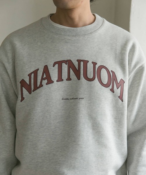 URBAN RESEARCH DOORS（アーバンリサーチドアーズ）の「裏起毛カレッジプリントスウェット（スウェット・メンズ・ネイビー/グリーン/ホワイト系その他・40/38）」の7枚目の写真