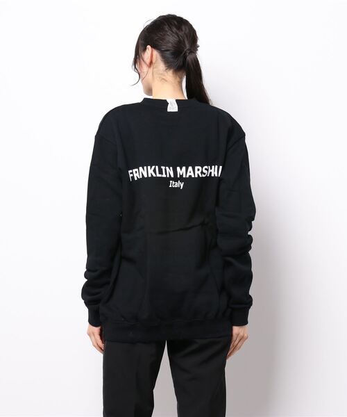 FRANKLIN & MARSHALL（フランクリンマーシャル）の「/FRANKLIN ＆ MARSHALL/PRINTSWT - プリントスウェット（スウェット・レディース・ブラック/ベージュ/グレー・LARGE/MEDIUM/X-LARGE）」の17枚目の写真