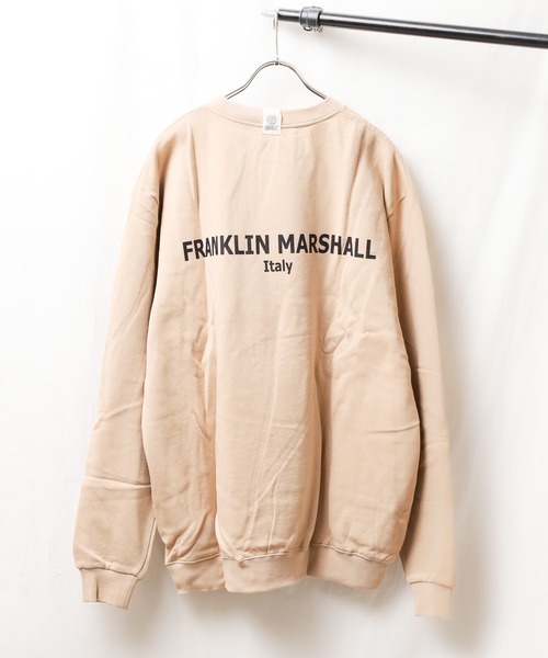 FRANKLIN & MARSHALL（フランクリンマーシャル）の「/FRANKLIN ＆ MARSHALL/PRINTSWT - プリントスウェット（スウェット・レディース・ブラック/ベージュ/グレー・LARGE/MEDIUM/X-LARGE）」の5枚目の写真