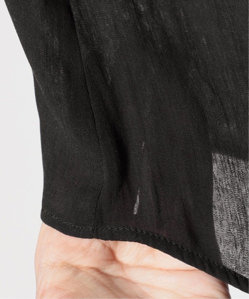 SLOBE IENA（スローブイエナ）の「フリルカラーブラウス【手洗い可能】◆（シャツ/ブラウス・レディース・ラベンダー/アイボリー/ブラック・FREE）」の8枚目の写真