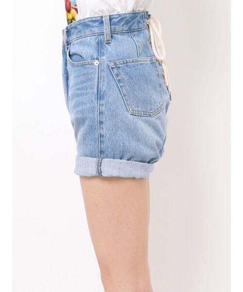 jouetie(ジュエティ)の「バックレースアップショートパンツ(デニムパンツ・レディース・ライトブルー/ブラック/ピンク・SMALL/MEDIUM)」の10枚目の写真