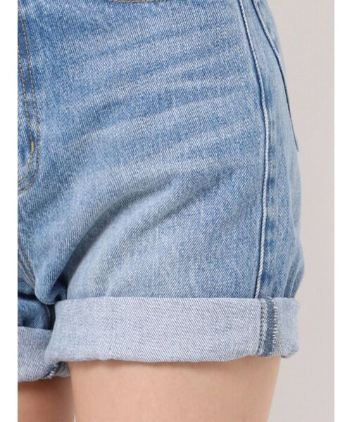 jouetie(ジュエティ)の「バックレースアップショートパンツ(デニムパンツ・レディース・ライトブルー/ブラック/ピンク・SMALL/MEDIUM)」の20枚目の写真