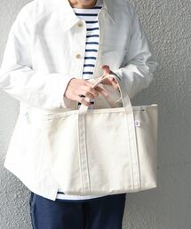 *SHIPS any: STANDARD エンブレムロゴ トートバッグ M◇