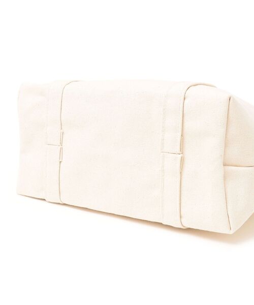 SHIPS any（シップス エニィ）の「*SHIPS any: STANDARD エンブレムロゴ トートバッグ M◇（トートバッグ・メンズ・オフホワイト・MEDIUM）」の9枚目の写真