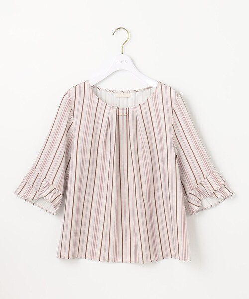 ANY SIS（エニィスィス）の「【洗える】ラッフルフレアージョーゼット ブラウス（シャツ/ブラウス・レディース・ホワイト系/ライトグレー系1/ネイビー系1/ライラック系・2）」の16枚目の写真