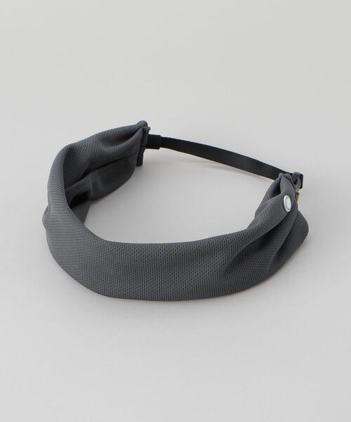 BEAUTY&YOUTH UNITED ARROWS(ビューティーアンドユースユナイテッドアローズ)の「<halo commodity>PEAKS TAP BAND/ヘアバンド.(ヘアバンド・メンズ・オリーブ/ブラック/グレー・FREE)」の3枚目の写真