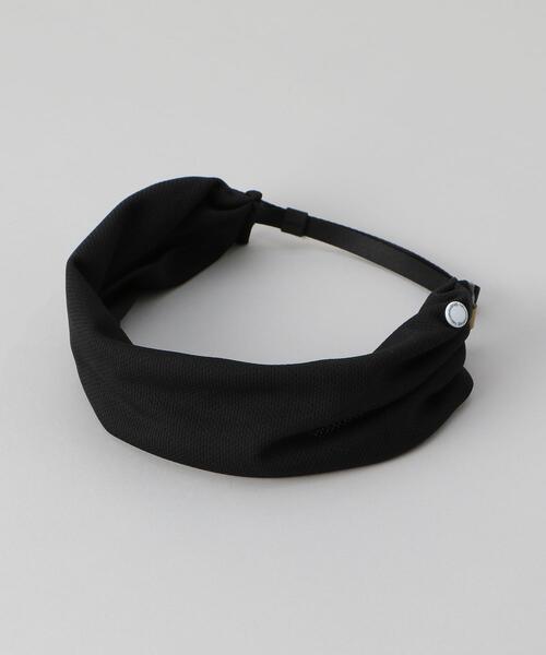 BEAUTY&YOUTH UNITED ARROWS(ビューティーアンドユースユナイテッドアローズ)の「<halo commodity>PEAKS TAP BAND/ヘアバンド.(ヘアバンド・メンズ・オリーブ/ブラック/グレー・FREE)」の2枚目の写真