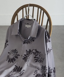 NILWAY | アソート総柄トロミジョーゼットオーバーサイズシャツ(シャツ/ブラウス)