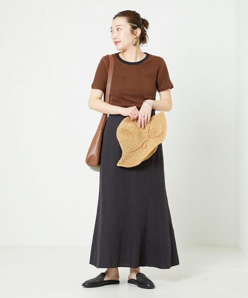 FREAK'S STORE（フリークスストア）の「▽【WEB限定】インドリネンコットンマーメイドスカート（スカート・レディース・ホワイト/ブラック/レッド/ターコイズブルー・SMALL/MEDIUM）」の16枚目の写真