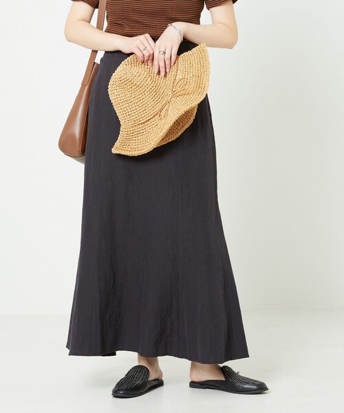 FREAK'S STORE（フリークスストア）の「▽【WEB限定】インドリネンコットンマーメイドスカート（スカート・レディース・ホワイト/ブラック/レッド/ターコイズブルー・SMALL/MEDIUM）」の13枚目の写真