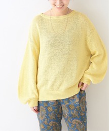 IENA | テープヤーンクループルオーバー◆(ニット/セーター)