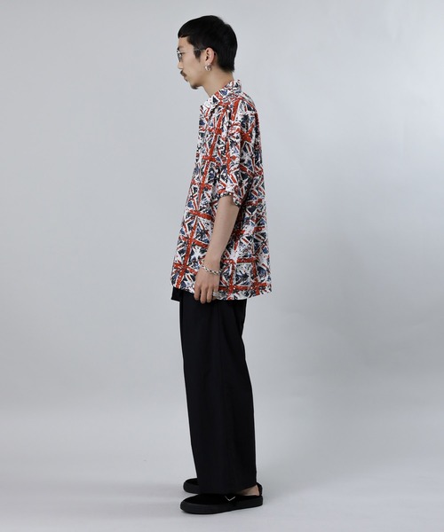 Iroquois(イロコイ)の「NY TASLAN WEATHER WIDE PT(その他パンツ・メンズ・ブラック/オフホワイト/オリーブ・2/3/1)」の14枚目の写真