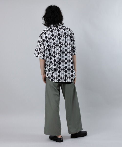 Iroquois(イロコイ)の「NY TASLAN WEATHER WIDE PT(その他パンツ・メンズ・ブラック/オフホワイト/オリーブ・2/3/1)」の18枚目の写真