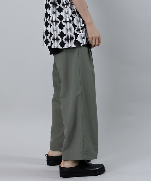 Iroquois(イロコイ)の「NY TASLAN WEATHER WIDE PT(その他パンツ・メンズ・ブラック/オフホワイト/オリーブ・2/3/1)」の15枚目の写真
