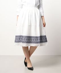 【Karlas/カルラス】刺繍スカート