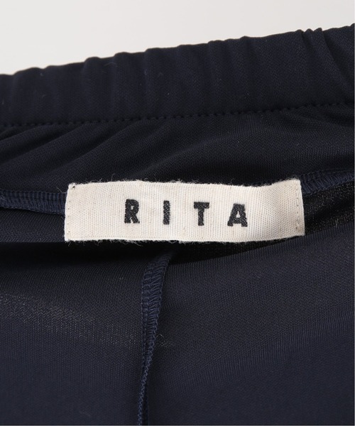 RITA(リタ)の「【RITA】ONOPLY SMOOTH DRESS JOGGER(その他パンツ・レディース・ブラック/ネイビー・FREE)」の15枚目の写真