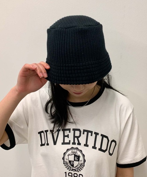WEGO(ウィゴー)の「WEGO/ニットハット(ハット・メンズ・ブラック/その他1・FREE)」の9枚目の写真
