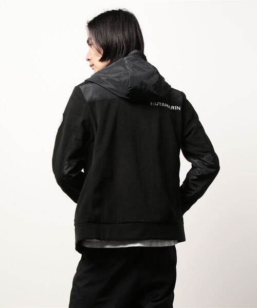 muta（ムータ）の「muta MARINE/ムータ マリン/フリースブルゾン（ブルゾン・メンズ・ブラック・MEDIUM/LARGE）」の4枚目の写真