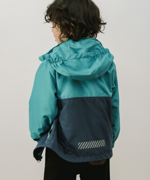 BAYFLOW（ベイフロー）の「【内側メッシュで快適】[KIDS]マウンテンパーカー（マウンテンパーカー・キッズ・ピンク/ブルー/ベージュ・130cm/110cm/140cm/120cm）」の14枚目の写真