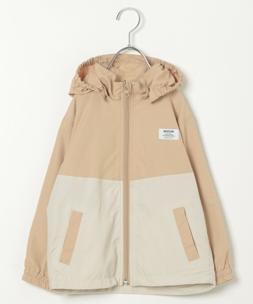 BAYFLOW（ベイフロー）の「【内側メッシュで快適】[KIDS]マウンテンパーカー（マウンテンパーカー・キッズ・ピンク/ブルー/ベージュ・130cm/110cm/140cm/120cm）」の20枚目の写真