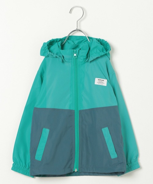 BAYFLOW（ベイフロー）の「【内側メッシュで快適】[KIDS]マウンテンパーカー（マウンテンパーカー・キッズ・ピンク/ブルー/ベージュ・130cm/110cm/140cm/120cm）」の21枚目の写真