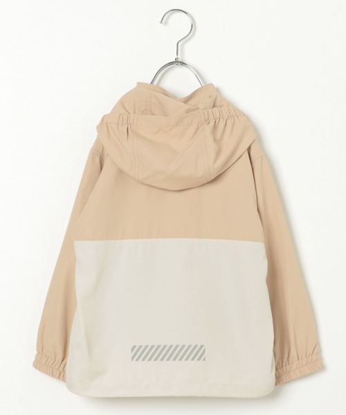 BAYFLOW（ベイフロー）の「【内側メッシュで快適】[KIDS]マウンテンパーカー（マウンテンパーカー・キッズ・ピンク/ブルー/ベージュ・130cm/110cm/140cm/120cm）」の22枚目の写真