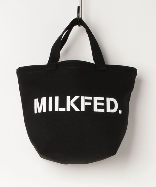 MILKFED.(ミルクフェド)の「LIFE STYLE|MILKFED. LUNCH TOTE RED(トートバッグ・レディース・ホワイト/ブラック・ONE SIZE)」の6枚目の写真