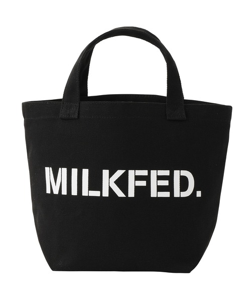 MILKFED.(ミルクフェド)の「LIFE STYLE|MILKFED. LUNCH TOTE RED(トートバッグ・レディース・ホワイト/ブラック・ONE SIZE)」の9枚目の写真