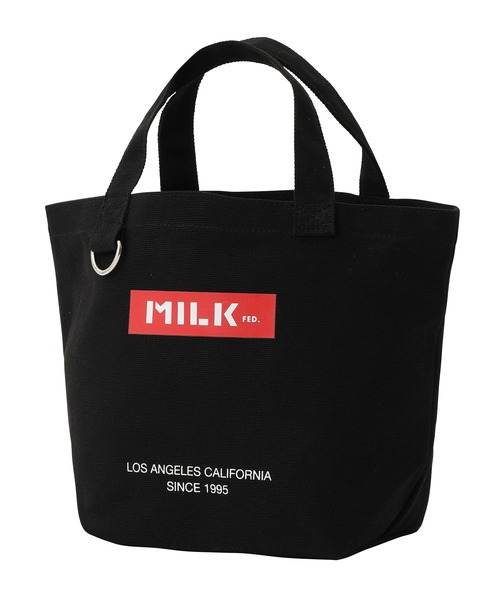MILKFED.(ミルクフェド)の「LIFE STYLE|MILKFED. LUNCH TOTE RED(トートバッグ・レディース・ホワイト/ブラック・ONE SIZE)」の21枚目の写真