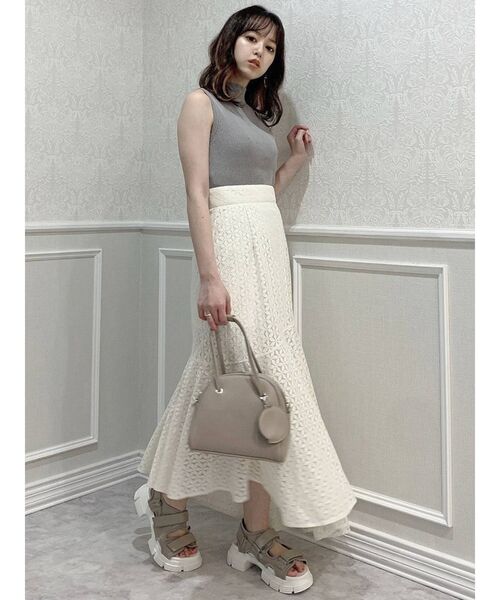 dazzlin（ダズリン）の「ペールカラースポサン（サンダル・レディース・ベージュ/オフホワイト・MEDIUM/LARGE）」の12枚目の写真