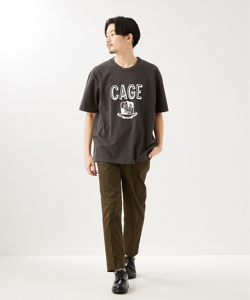 417 EDIFICE（フォーワンセブンエディフィス）の「"スリム"【allery / アレリ―】スラックス（スラックス・メンズ・ベージュ/カーキ・SMALL/MEDIUM/LARGE）」の12枚目の写真