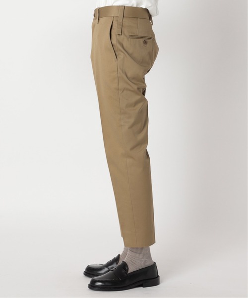 417 EDIFICE（フォーワンセブンエディフィス）の「"スリム"【allery / アレリ―】スラックス（スラックス・メンズ・ベージュ/カーキ・SMALL/MEDIUM/LARGE）」の14枚目の写真