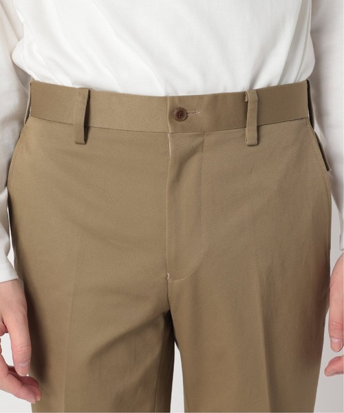 417 EDIFICE（フォーワンセブンエディフィス）の「"スリム"【allery / アレリ―】スラックス（スラックス・メンズ・ベージュ/カーキ・SMALL/MEDIUM/LARGE）」の19枚目の写真