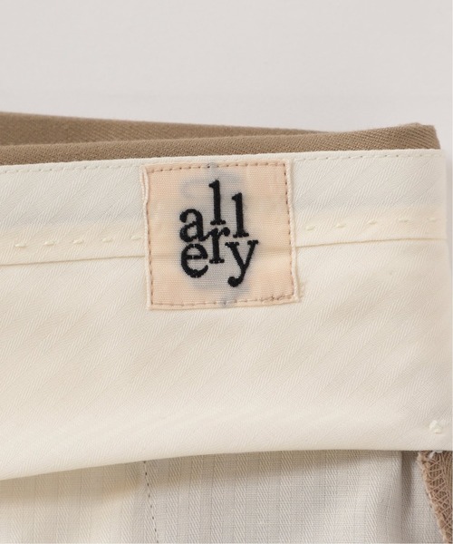 417 EDIFICE（フォーワンセブンエディフィス）の「"スリム"【allery / アレリ―】スラックス（スラックス・メンズ・ベージュ/カーキ・SMALL/MEDIUM/LARGE）」の15枚目の写真
