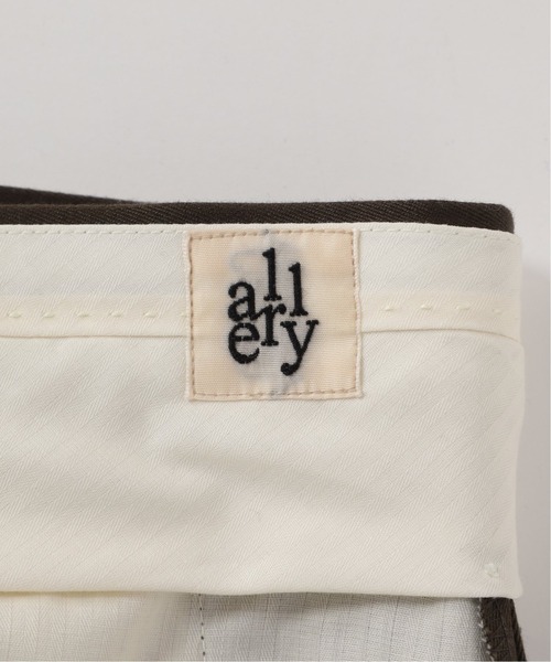 417 EDIFICE（フォーワンセブンエディフィス）の「"スリム"【allery / アレリ―】スラックス（スラックス・メンズ・ベージュ/カーキ・SMALL/MEDIUM/LARGE）」の4枚目の写真