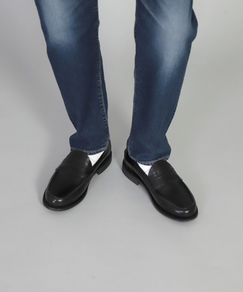 SANDERS（サンダース）の「[ SANDERS ] LOAFERS / 2314（ローファー・メンズ・ブラック・6/6h/7）」の3枚目の写真
