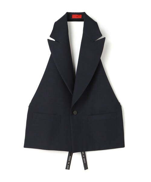 美品⭐︎トゥモローランドＢ　ベスト TOMORROWLAND .B（トゥモローランドビー）の「ウールモヘヤ バック