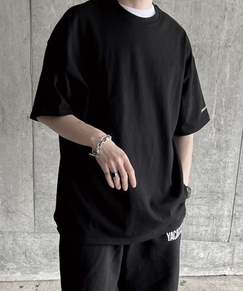YACA（ヤーカ）の「yaca mini logo tee/ヤーカミニロゴT【unisex item】（Tシャツ/カットソー・レディース・ホワイト/ブラック・FREE）」の20枚目の写真