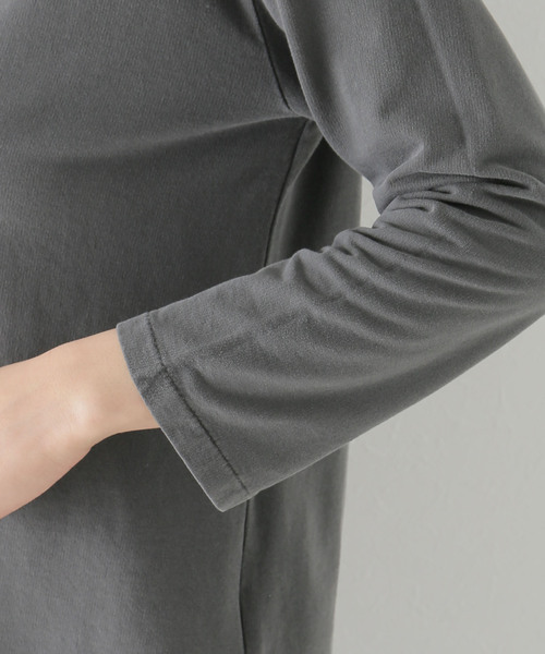 plage（プラージュ）の「Decolleteシチブソデプルオーバー（Tシャツ/カットソー・レディース・ホワイト/チャコールグレー・FREE）」の14枚目の写真