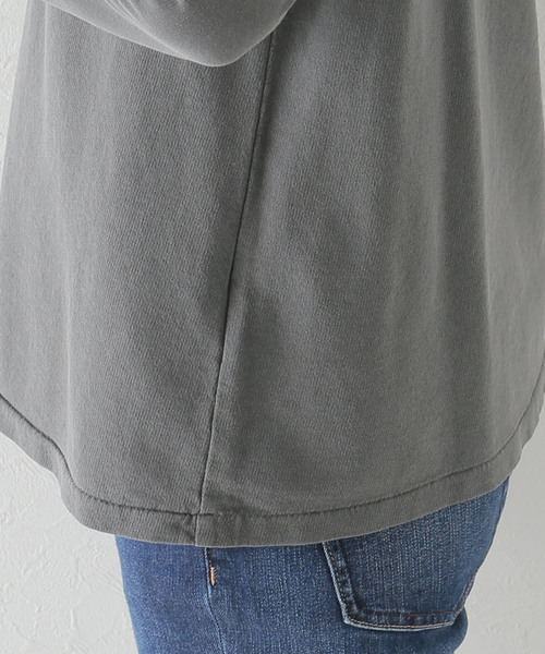 plage（プラージュ）の「Decolleteシチブソデプルオーバー（Tシャツ/カットソー・レディース・ホワイト/チャコールグレー・FREE）」の15枚目の写真