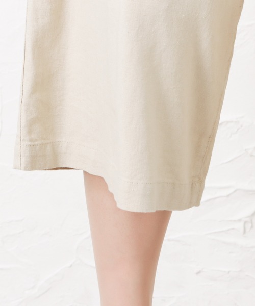 NAVY(ネイビー)の「ミントリネン クロップドパンツ(その他パンツ・レディース・カーキ/ベージュ・M/L)」の10枚目の写真