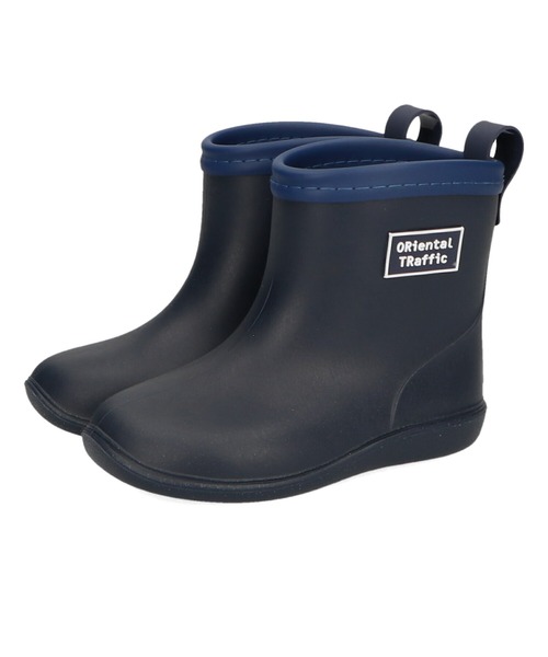 ORiental TRaffic（オリエンタルトラフィック）の「【 レイン 】KIDS キッズ ショート丈 レイン ブーツ K-202 15.0cm～20.0cm（レインシューズ・キッズ・レッド/ブルー/ピンク/イエロー/グレー/カーキ/ブラック/ネイビー/キャメル・19.0cm/18.0cm/17.0cm/20.0cm/15.0cm/16.0cm/22.0cm/21.0cm）」の15枚目の写真