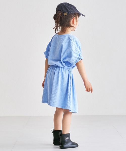 ORiental TRaffic（オリエンタルトラフィック）の「【 レイン 】KIDS キッズ ショート丈 レイン ブーツ K-202 15.0cm～20.0cm（レインシューズ・キッズ・レッド/ブルー/ピンク/イエロー/グレー/カーキ/ブラック/ネイビー/キャメル・19.0cm/18.0cm/17.0cm/20.0cm/15.0cm/16.0cm/22.0cm/21.0cm）」の14枚目の写真