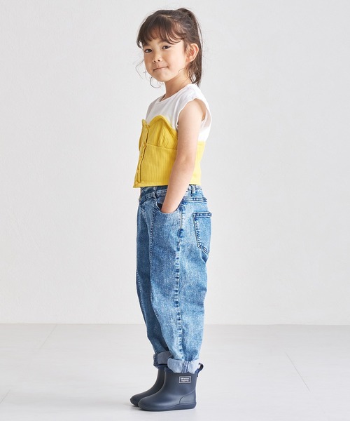 ORiental TRaffic（オリエンタルトラフィック）の「【 レイン 】KIDS キッズ ショート丈 レイン ブーツ K-202 15.0cm～20.0cm（レインシューズ・キッズ・レッド/ブルー/ピンク/イエロー/グレー/カーキ/ブラック/ネイビー/キャメル・19.0cm/18.0cm/17.0cm/20.0cm/15.0cm/16.0cm/22.0cm/21.0cm）」の20枚目の写真