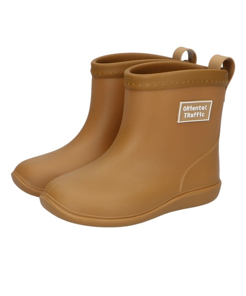 ORiental TRaffic（オリエンタルトラフィック）の「【 レイン 】KIDS キッズ ショート丈 レイン ブーツ K-202 15.0cm～20.0cm（レインシューズ・キッズ・レッド/ブルー/ピンク/イエロー/グレー/カーキ/ブラック/ネイビー/キャメル・19.0cm/18.0cm/17.0cm/20.0cm/15.0cm/16.0cm/22.0cm/21.0cm）」の21枚目の写真