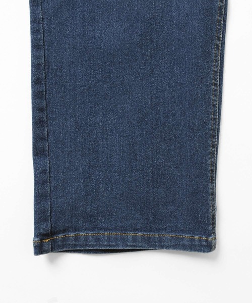 GLAZOS（グラソス）の「[ストレート]接触冷感デニム・8.5分丈パンツ（デニムパンツ・キッズ・ライトブルー/ブルー/ブラック・160cm/150cm/140cm/130cm/170cm）」の7枚目の写真
