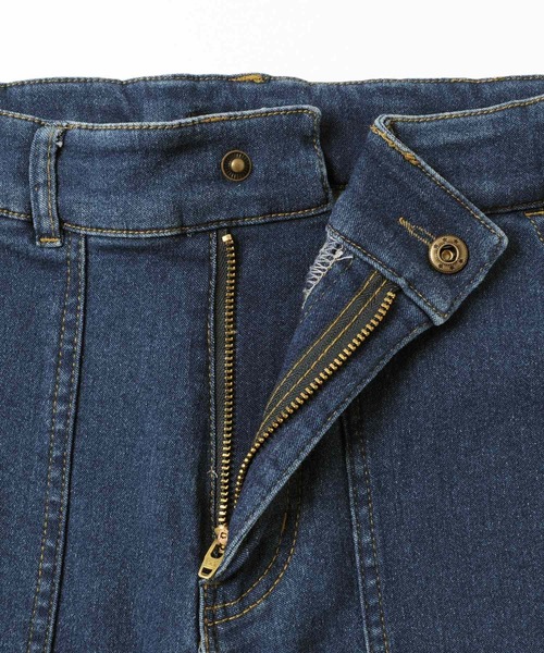 GLAZOS（グラソス）の「[ストレート]接触冷感デニム・8.5分丈パンツ（デニムパンツ・キッズ・ライトブルー/ブルー/ブラック・160cm/150cm/140cm/130cm/170cm）」の14枚目の写真